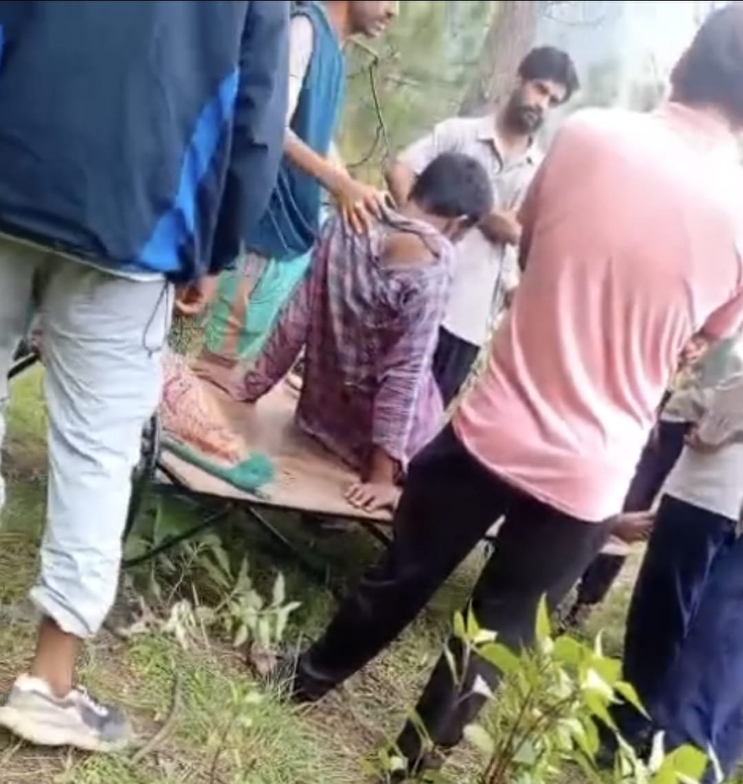 धनारी में भालू के हमले से एक व्यक्ति घायल जिला चिकित्सालय में भर्ती के बाद हायर सेंटर देहरादून रेफर