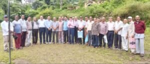 पिपली धनारी में श्रीराम कथा की तैयारियों को लेकर बैठक, विभिन्न समितियों का गठन।
